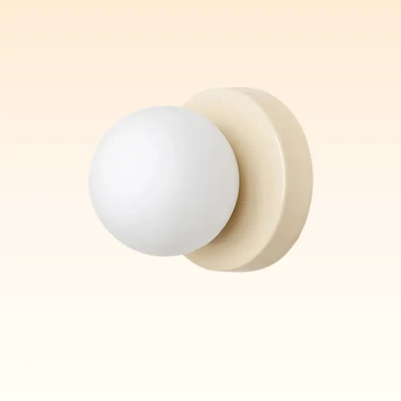 Arandela de Parede Para Quarto Globo de Vidro