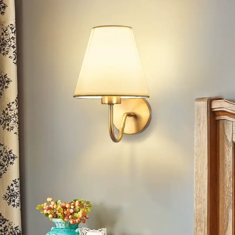 Arandela de Parede Estilo Abajur Vintage