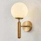 Arandela de Parede Moderna Dourada em Metal