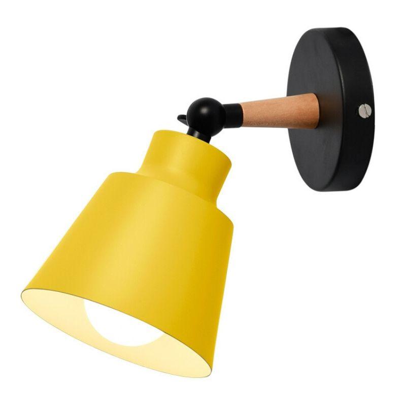 Arandela de Parede Regulável Nórdica com Lâmpada