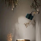 Arandela de Parede Dourada Clássica Metal e Vidro