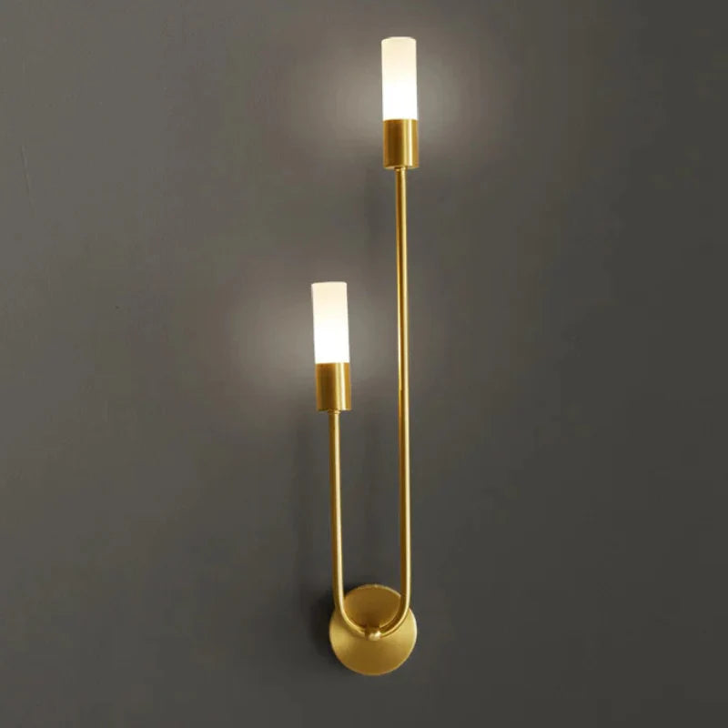 Arandela de Parede LED Pendente Sofisticada Dupla