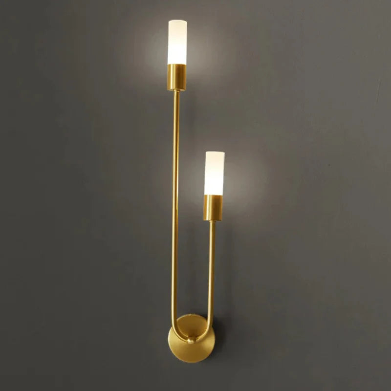 Arandela de Parede LED Pendente Sofisticada Dupla