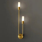 Arandela de Parede LED Pendente Sofisticada Dupla