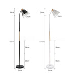 Luminária de Chão Abajur Wooden