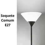 Luminária de Chão Nórdico Luxo 1,70M