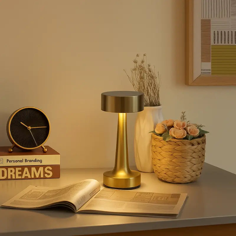 Luminária de Mesa LED Sem Fio
