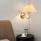 Arandela de Parede Plissada Vintage