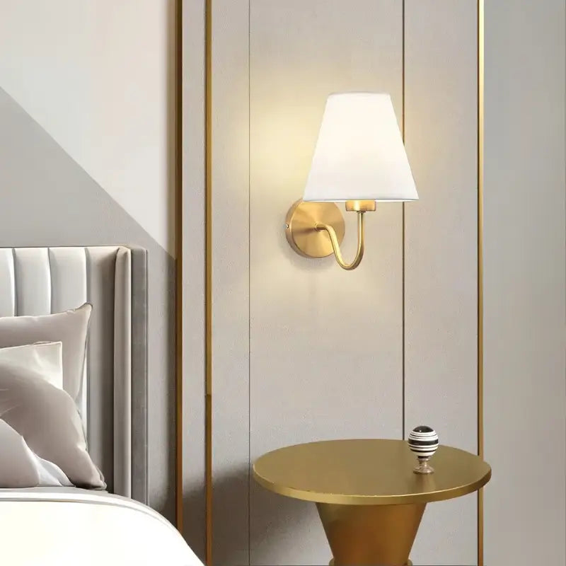 Arandela de Parede Estilo Abajur Vintage