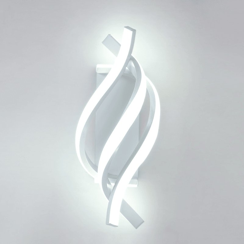 Arandela de Parede Led Espiral Moderna - Casas Gael