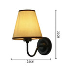 Arandela de Parede Estilo Abajur Vintage